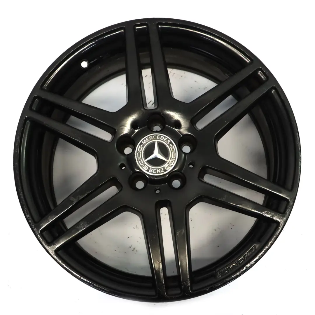 Mercedes C207 A207 AMG Jante avant en alliage noir 18" 8J ET:45 - SKU A2074011302-5 - Numéro de pièce A2074011302