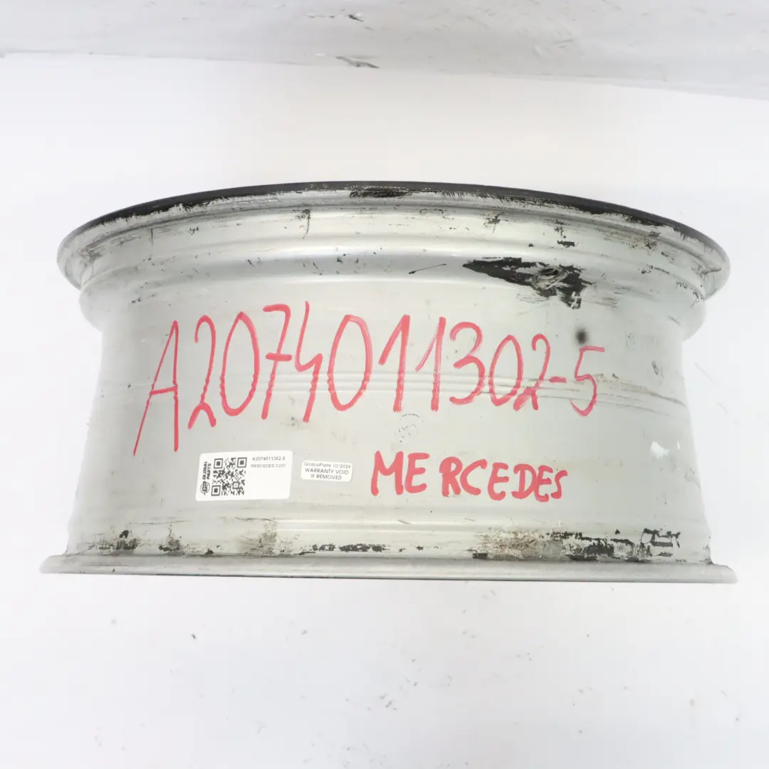 Mercedes C207 A207 AMG Front Black Alloy Wheel Rim 18" 8J ET:45 - SKU A2074011302-5 - Part number A2074011302