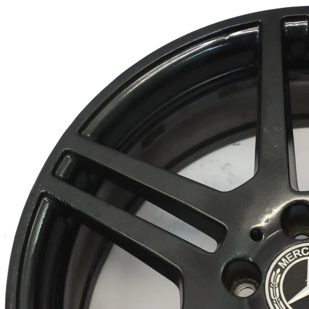 Jante avant en alliage noir 18" 8J ET:45 pour Mercedes C207 A207 AMG à propos du numéro de pièce A2074011302 Mercedes C207 A207 AMG Jante avant en alliage noir 18" 8J ET:45 - SKU A2074011302-6 - Numéro de pièce A2074011302