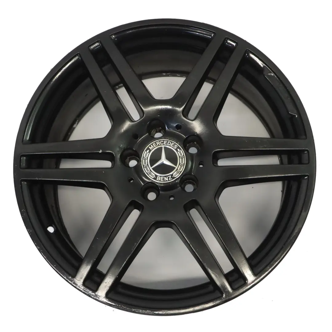 Mercedes C207 A207 AMG Cerchio Lega Posteriore NERO 18" 8.5J ET:49 - SKU A2074011402-5 - Numero di parte A2074011402