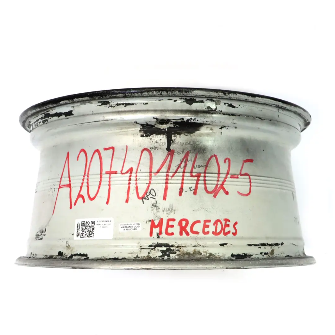 Mercedes C207 A207 AMG Cerchio Lega Posteriore NERO 18" 8.5J ET:49 - SKU A2074011402-5 - Numero di parte A2074011402
