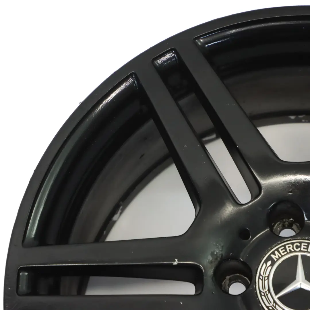 Mercedes C207 A207 AMG Cerchio Lega Posteriore NERO 18" 8.5J ET:49 - SKU A2074011402-5 - Numero di parte A2074011402