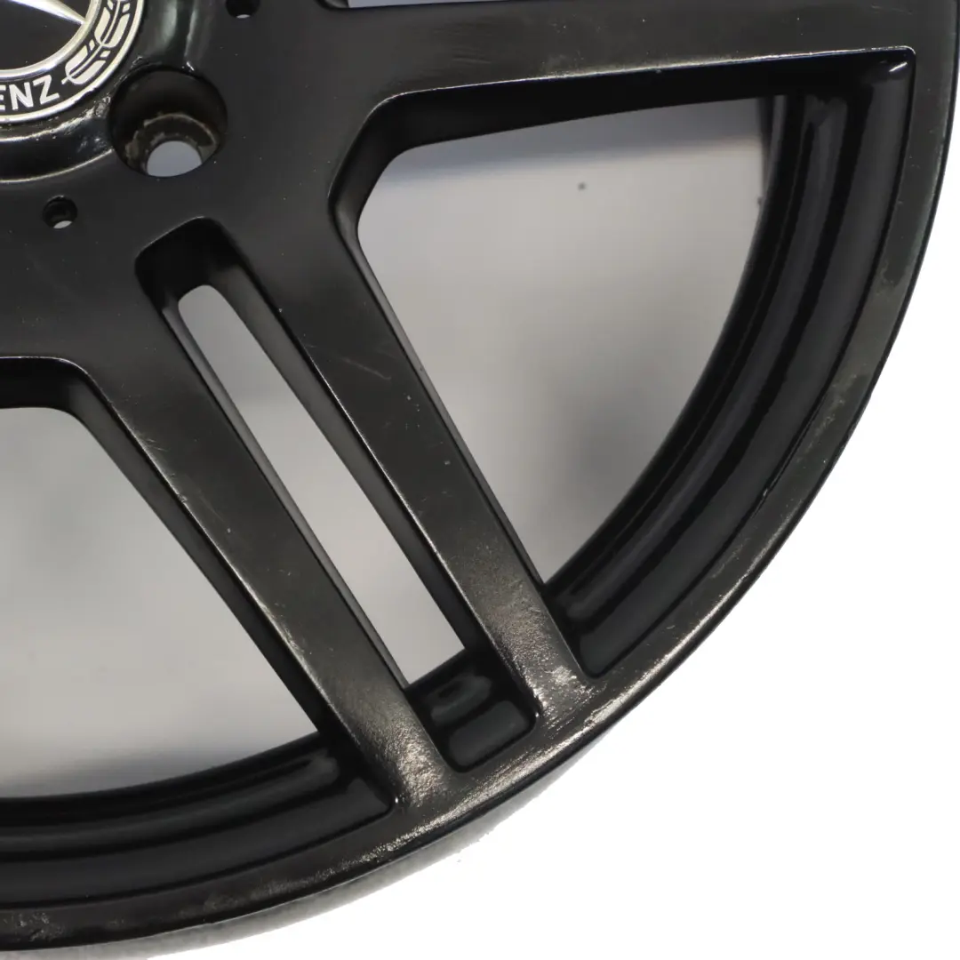 Mercedes C207 A207 AMG Cerchio Lega Posteriore NERO 18" 8.5J ET:49 - SKU A2074011402-5 - Numero di parte A2074011402