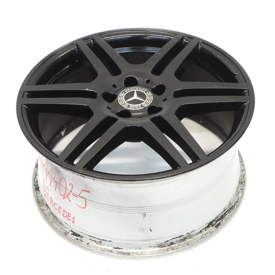 Mercedes C207 A207 AMG Cerchio Lega Posteriore NERO 18" 8.5J ET:49 - SKU A2074011402-5 - Numero di parte A2074011402