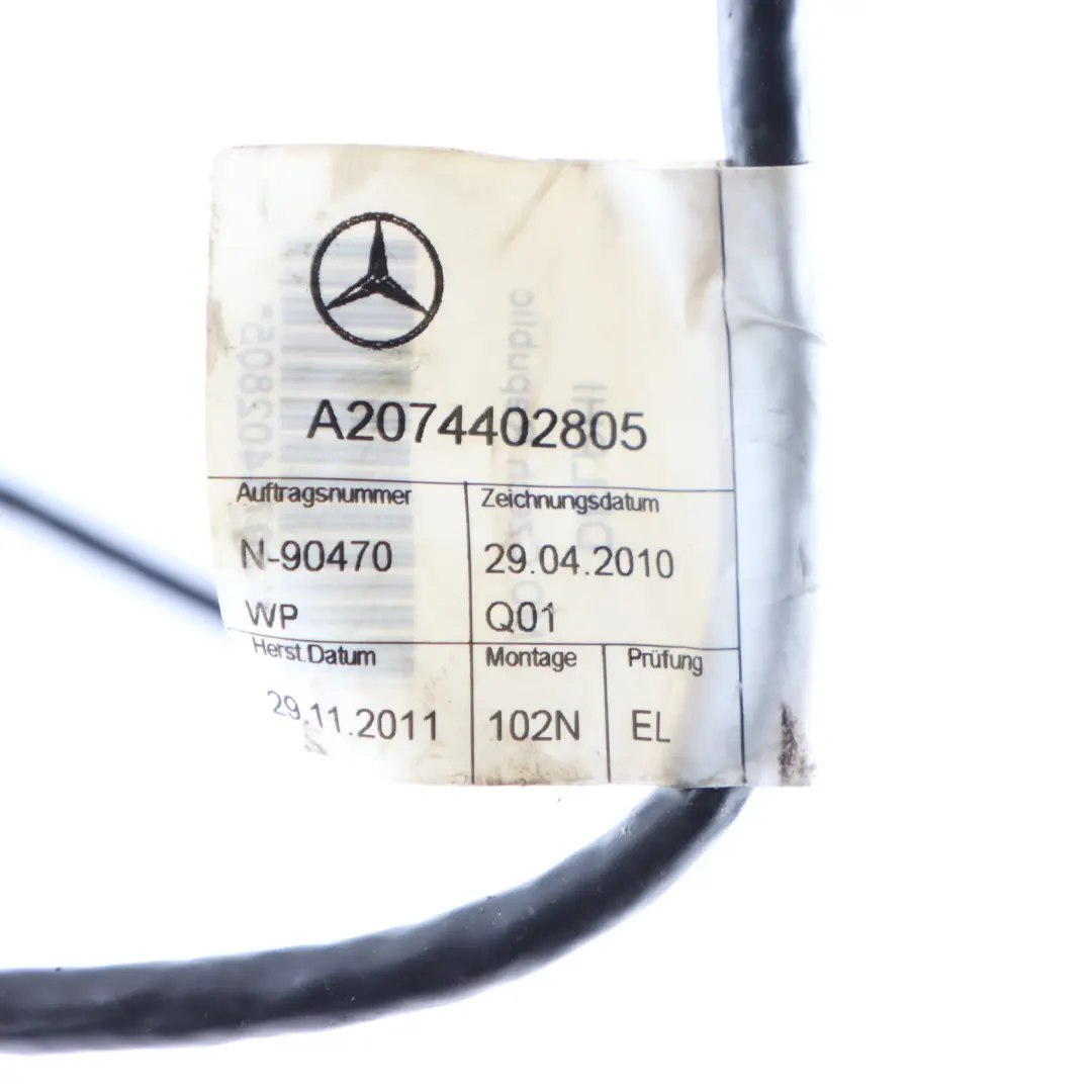 Mercedes W207 Unidad Central Navegación Cable Arnés Cableado - SKU A2074402805 - Número de pieza A2074402805