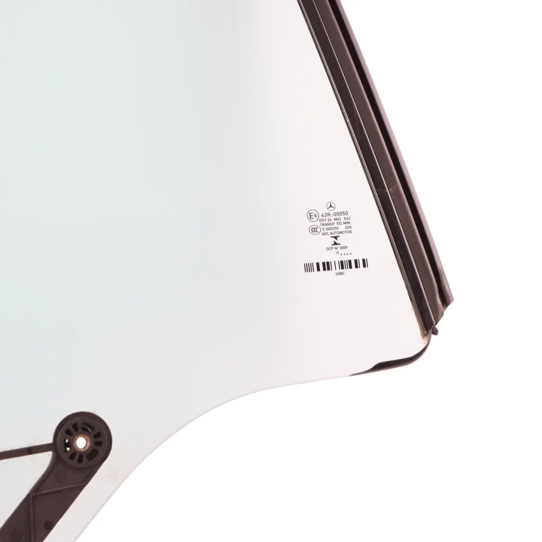 Window Glass Quarter Side Rear Right O/S AS2 to Mercedes C207 Coupe with Part number A2076701600 Mercedes C207 Coupe Window Glass Quarter Side Rear Right O/S AS2 - SKU A2076701600 - Part number A2076701600