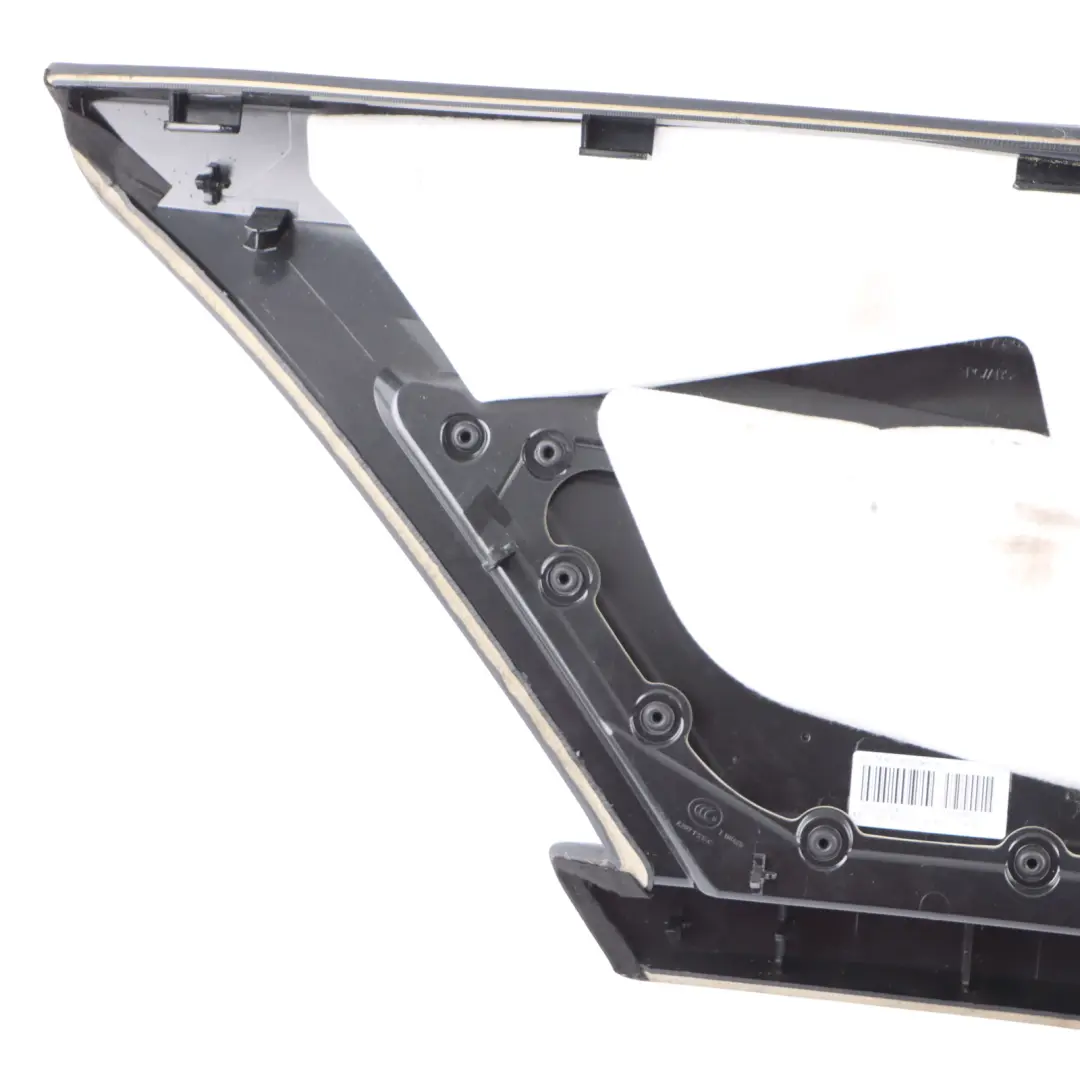 Mercedes C207 Rear Door Card Right O/S Trim Panel Covering Leather Black - SKU A2076902600 - Part number A2076902600