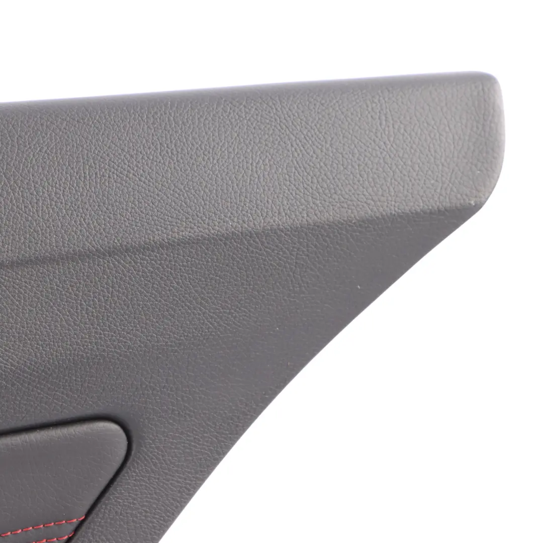 Mercedes C207 Rear Door Card Right O/S Trim Panel Covering Leather Black - SKU A2076902600 - Part number A2076902600