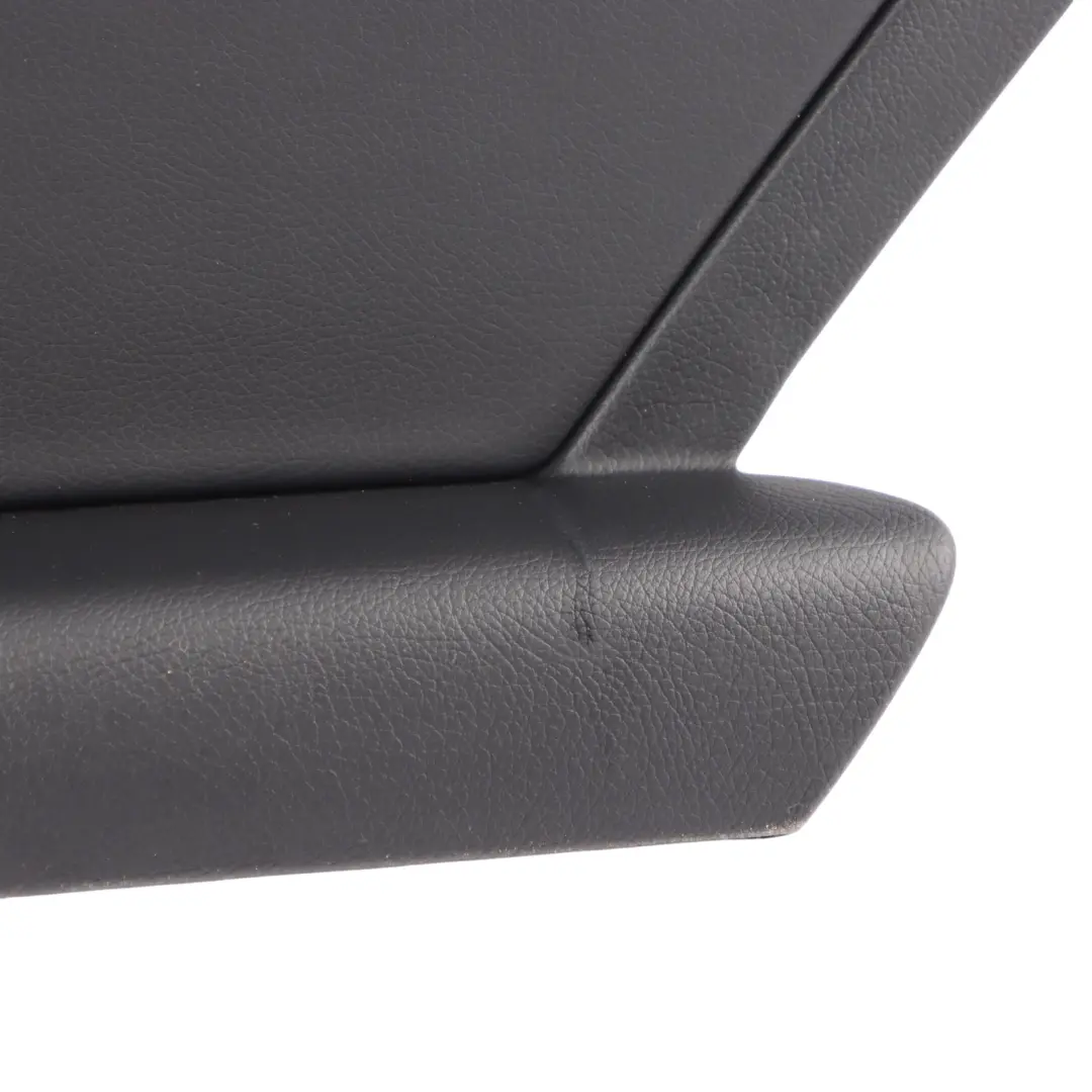 Mercedes C207 Rear Door Card Right O/S Trim Panel Covering Leather Black - SKU A2076902600 - Part number A2076902600