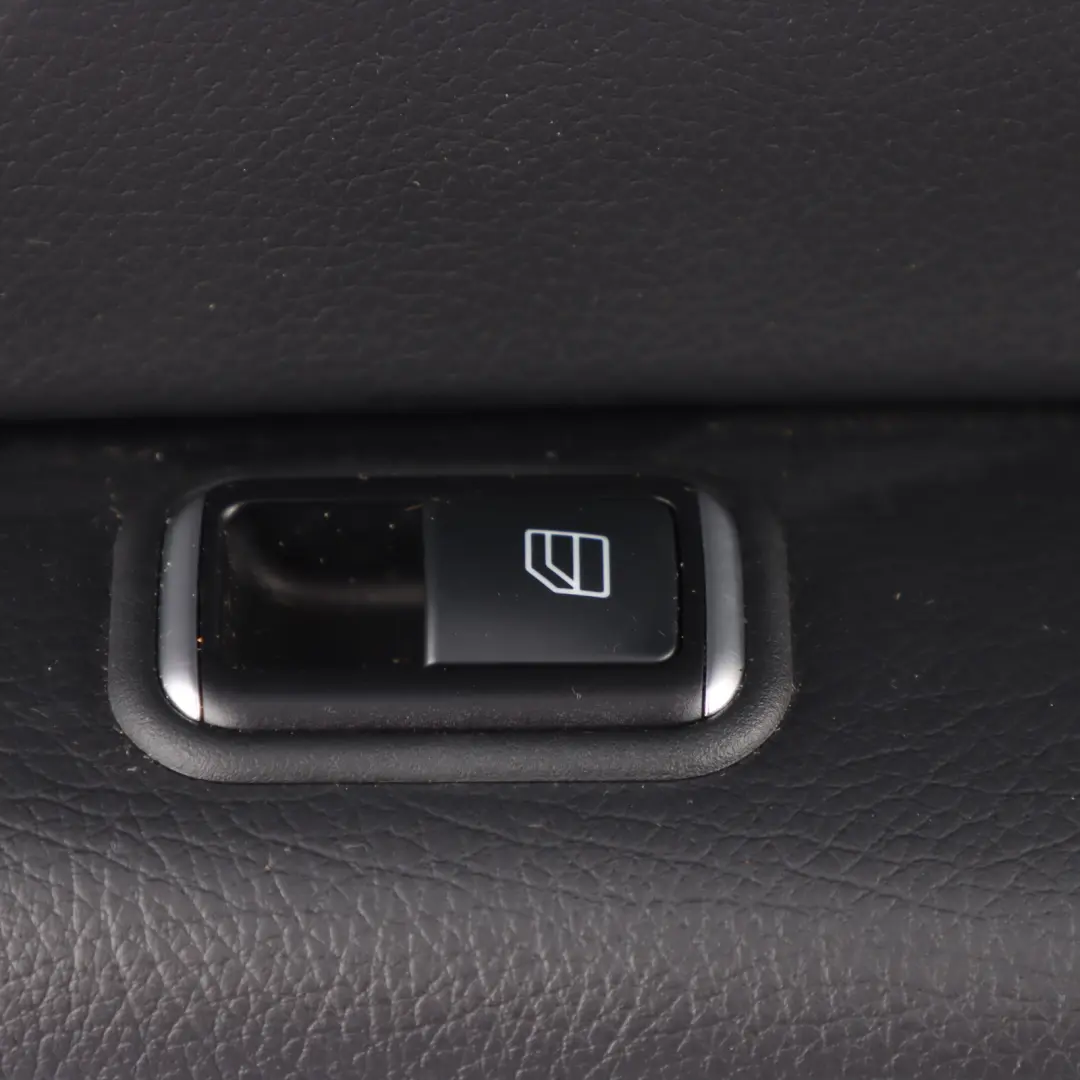 Door Card Right O/S Trim Panel Covering Leather Black to Mercedes C207 Rear with Part number A2076902600 Mercedes C207 Rear Door Card Right O/S Trim Panel Covering Leather Black - SKU A2076902600 - Part number A2076902600