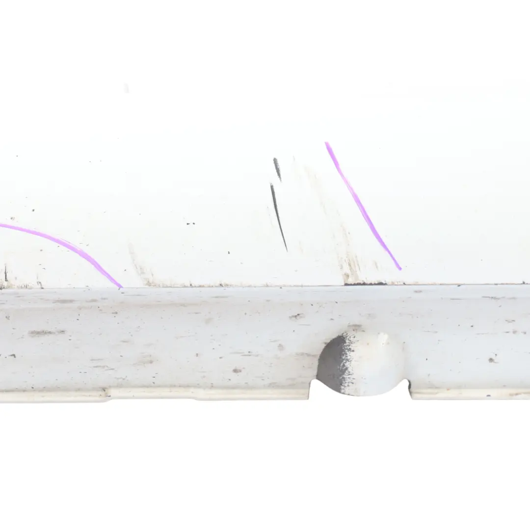 W207 Side Skirt AMG Door Sill Cover Left N/S Calcite White - 650 to Mercedes with Part number A2076981354 Mercedes W207 Side Skirt AMG Door Sill Cover Left N/S Calcite White - 650 - SKU A2076981354-CW - Part number A2076981354