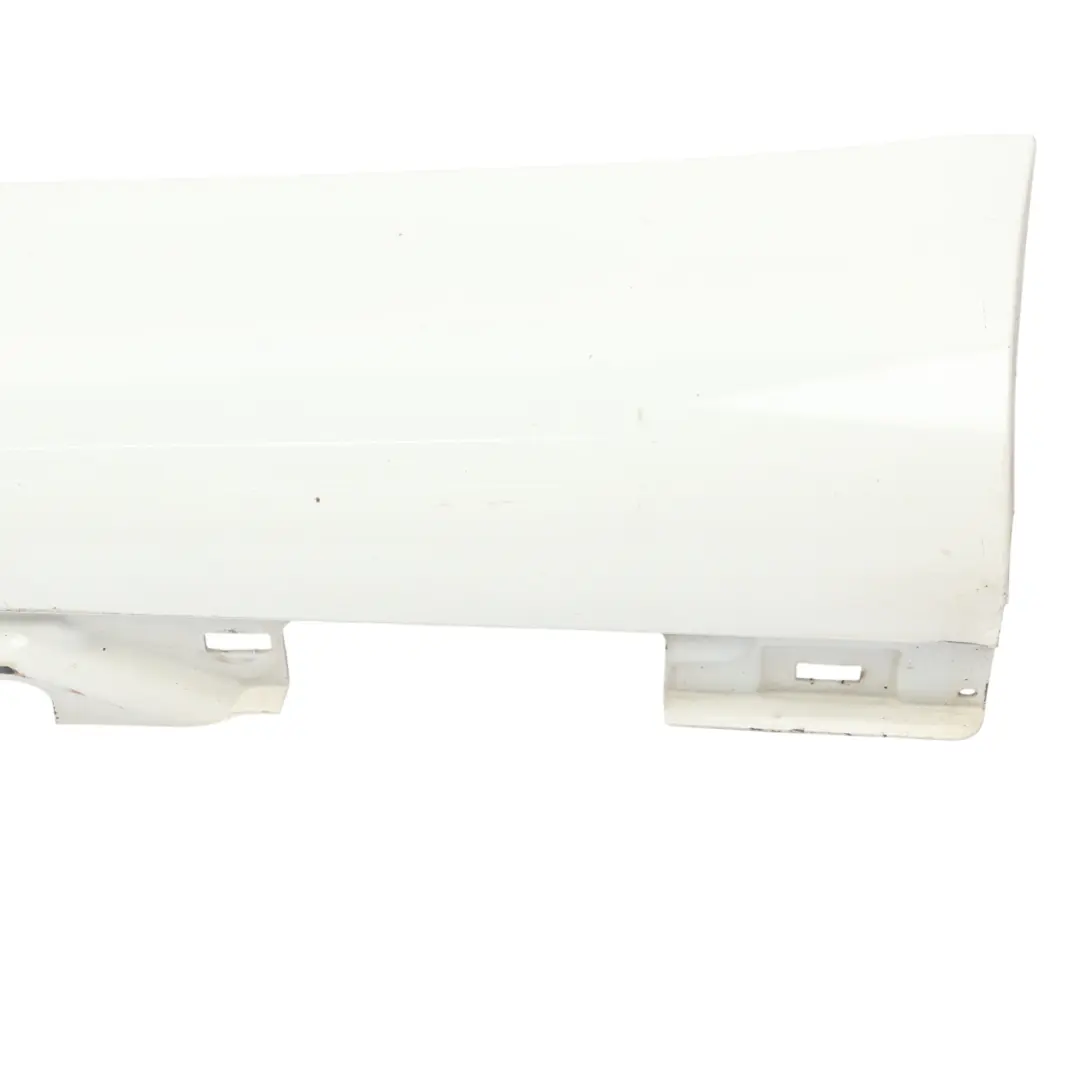 Mercedes W207 Side Skirt AMG Door Sill Cover Left N/S Calcite White - 650 - SKU A2076981354-CW - Part number A2076981354