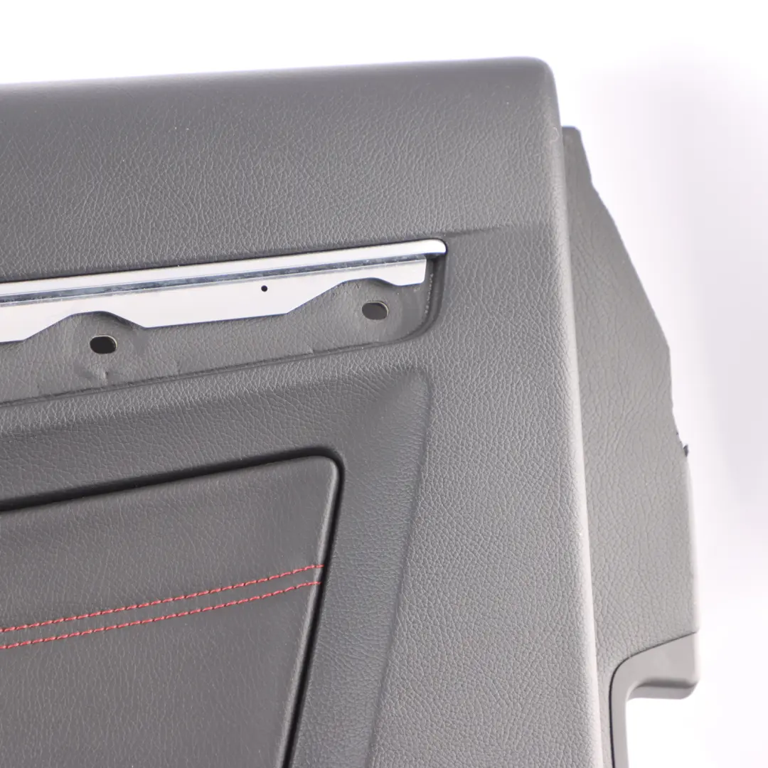 Mercedes C207 Door Card Front Right O/S Black Leather Trim Panel - SKU A2077203800 - Part number A2077203800