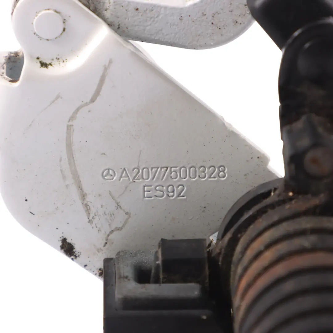  Trunk Lid Hinge Mercedes A207 Convertible Left N/S Diamond White - 799 - SKU A2077500928-DWM - Part number A2077500928