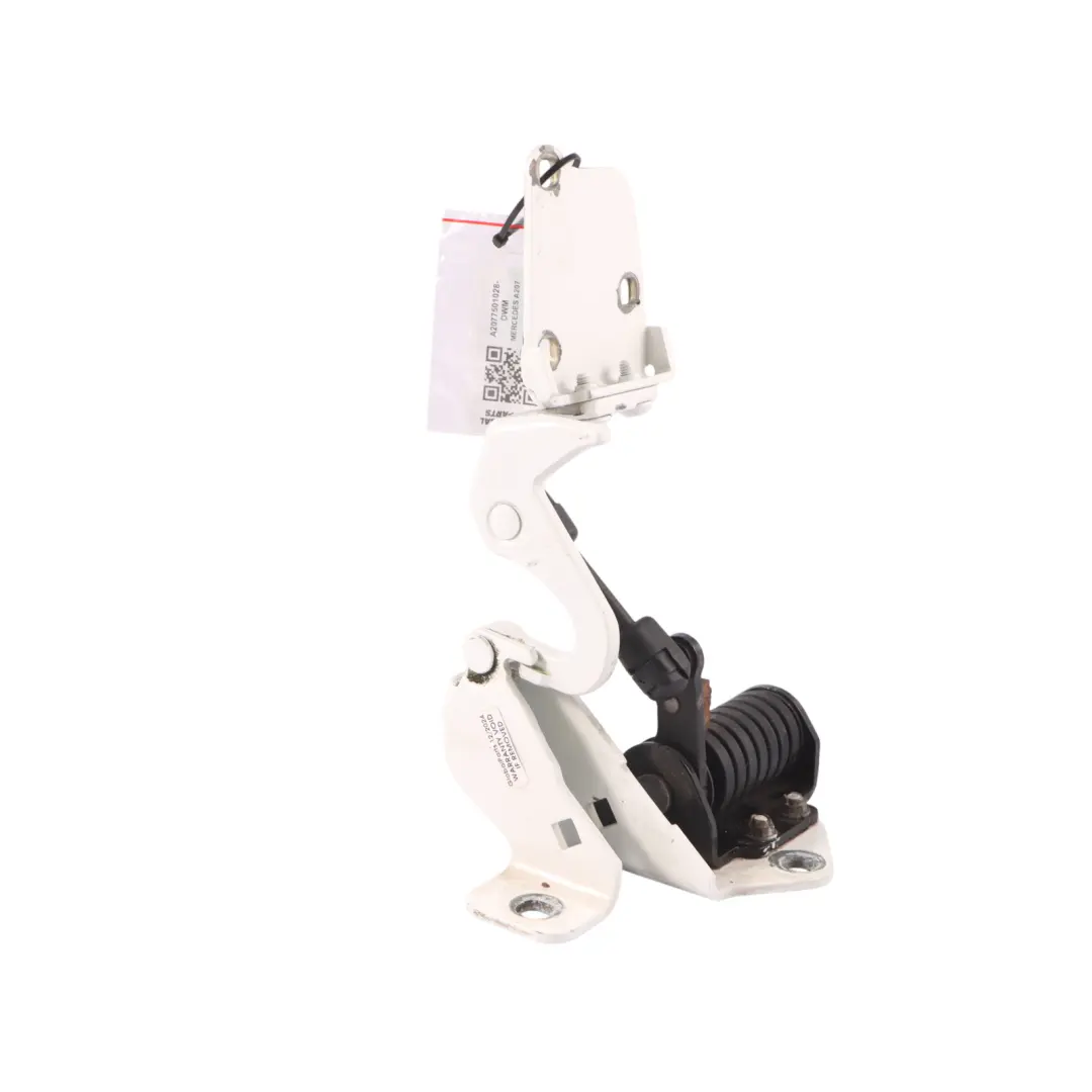 Mercedes A207 Trunk Lid Hinge Convertible Right O/S Diamond White Metallic - 799 - SKU A2077501028-DWM - Part number A2077501028