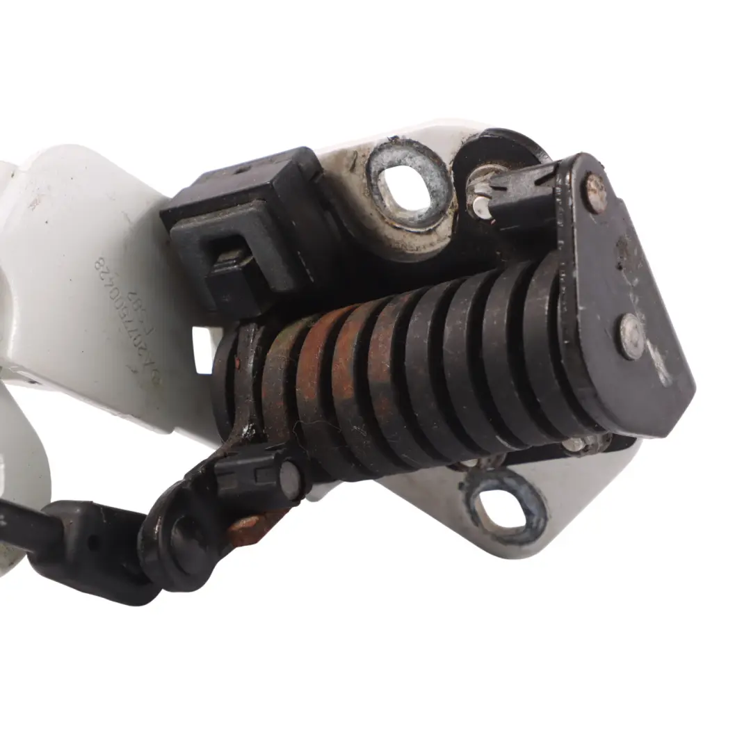 Mercedes A207 Trunk Lid Hinge Convertible Right O/S Diamond White Metallic - 799 - SKU A2077501028-DWM - Part number A2077501028