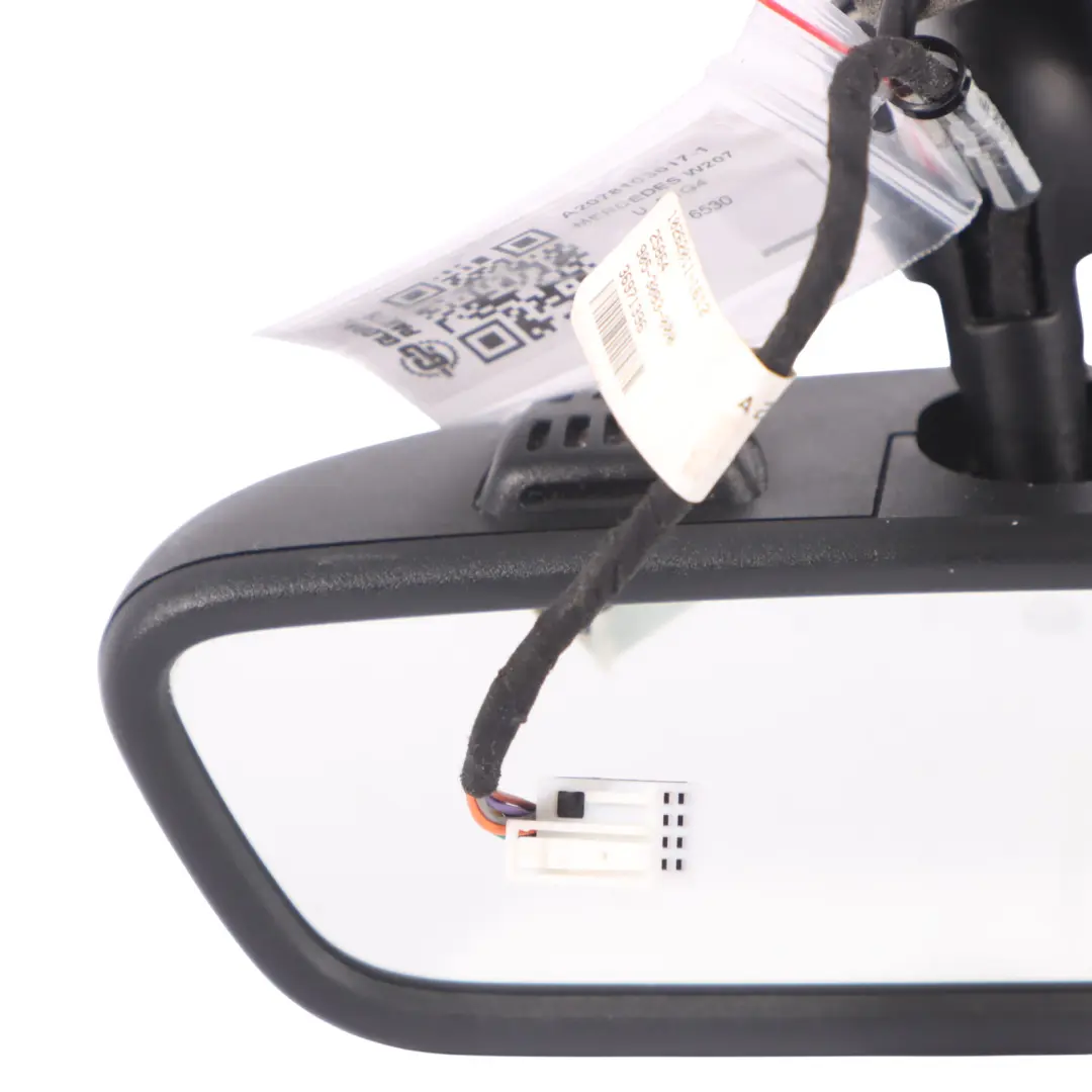 Mercedes W207 A207 Rear View Mirror Interior Light Black - SKU A2078103617-1 - Part number A2078103617