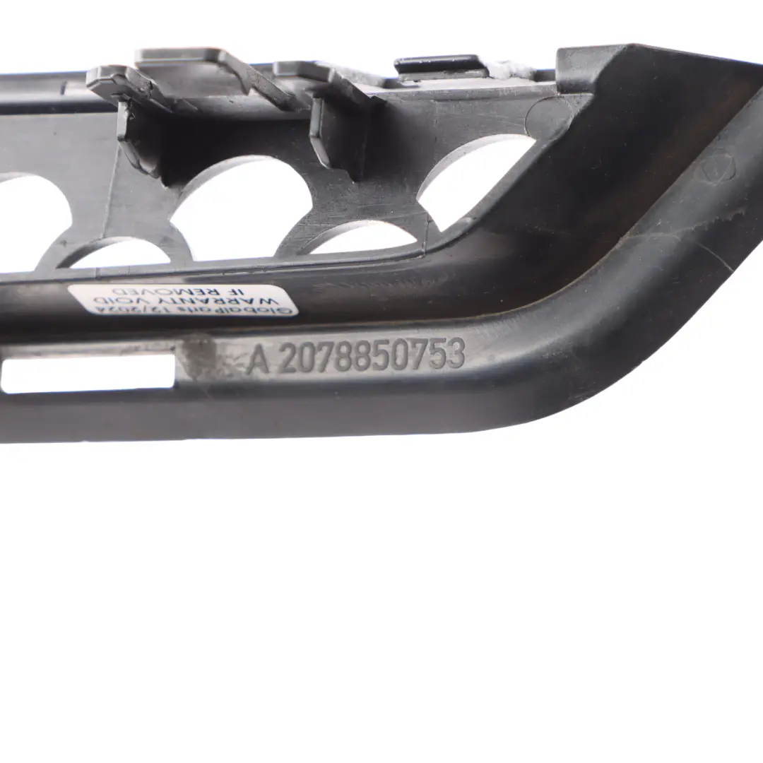 W207 Front Bumper Grille Left N/S Grid Cover Trim to Mercedes with Part number A2078850753 Mercedes W207 Front Bumper Grille Left N/S Grid Cover Trim - SKU A2078850753-1 - Part number A2078850753