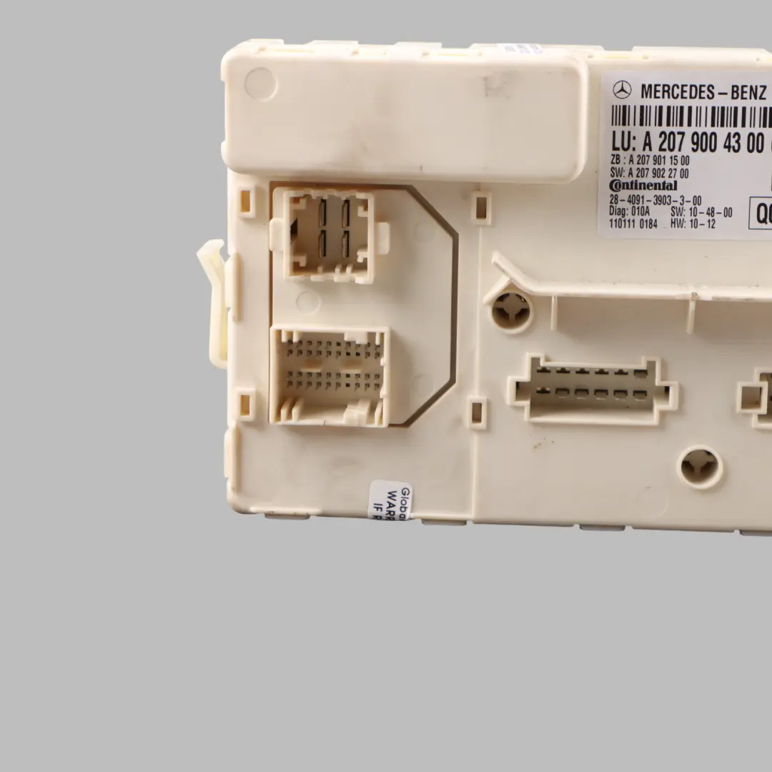 Mercedes A207 Convertible Roof Control Module Unit ECU Soft Top - SKU A2079004300 - Part number A2079004300