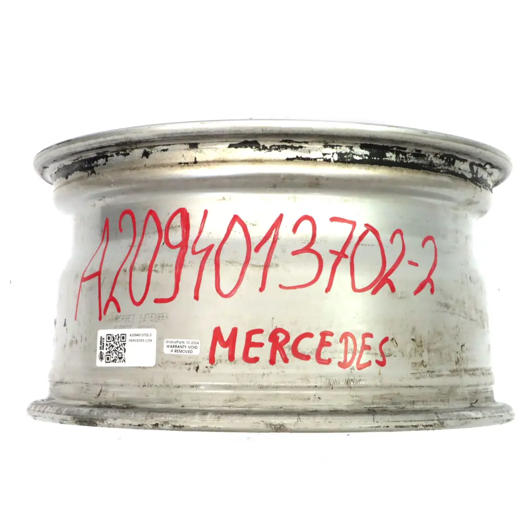 Mercedes CLK C209 Rear Alloy Wheel Rim 16" 8J ET:32 - SKU A2094013702-2 - Part number A2094013702