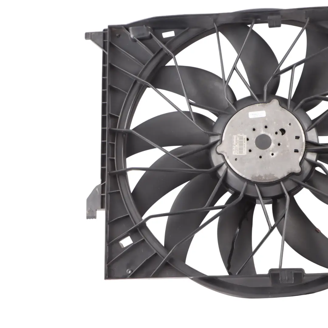 Cooling Radiator Fan Shroud Motor OM648 Diesel to Mercedes W211 Engine with Part number A2115002293 Mercedes W211 Engine Cooling Radiator Fan Shroud Motor OM648 Diesel - SKU A2115002293 - Part number A2115002293