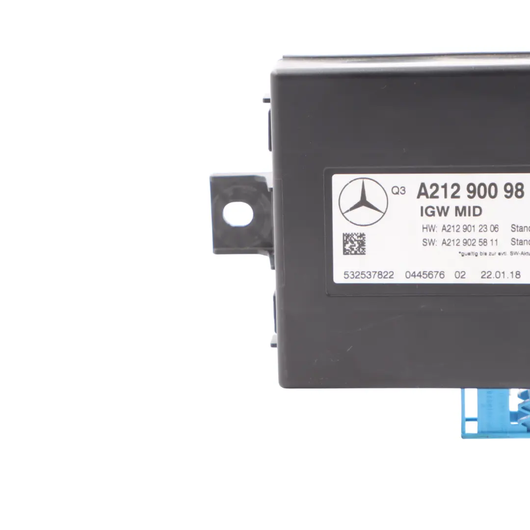 Mercedes W166 IGW MID Gateway Control Module Unit ECU - SKU A2129009829 - Part number A2129009829