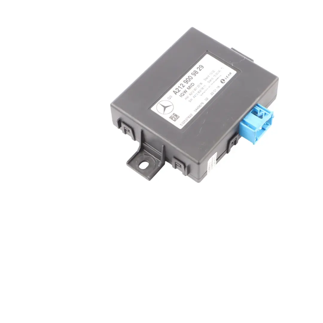 IGW MID Gateway Control Module Unit ECU to Mercedes W166 with Part number A2129009829 Mercedes W166 IGW MID Gateway Control Module Unit ECU - SKU A2129009829 - Part number A2129009829