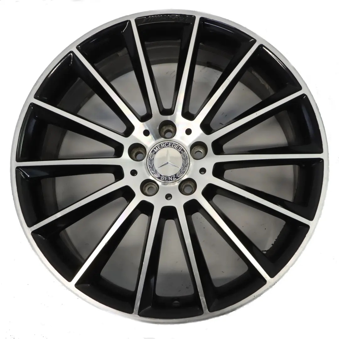 Llanta de aleación delantera 20" ET:43 8J para Mercedes W213 C238 AMG con número de pieza A2134012200 Mercedes W213 C238 AMG Llanta de aleación delantera 20" ET:43 8J - SKU A2134012200-2 - Número de pieza A2134012200