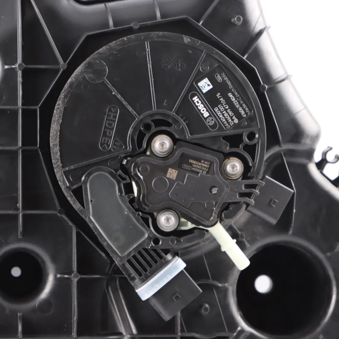 AdBlue SCR Ad Blue Tank Reservoir Container to Mercedes W213 with Part number A2134705001 Mercedes W213 AdBlue SCR Ad Blue Tank Reservoir Container - SKU A2134705001 - Part number A2134705001