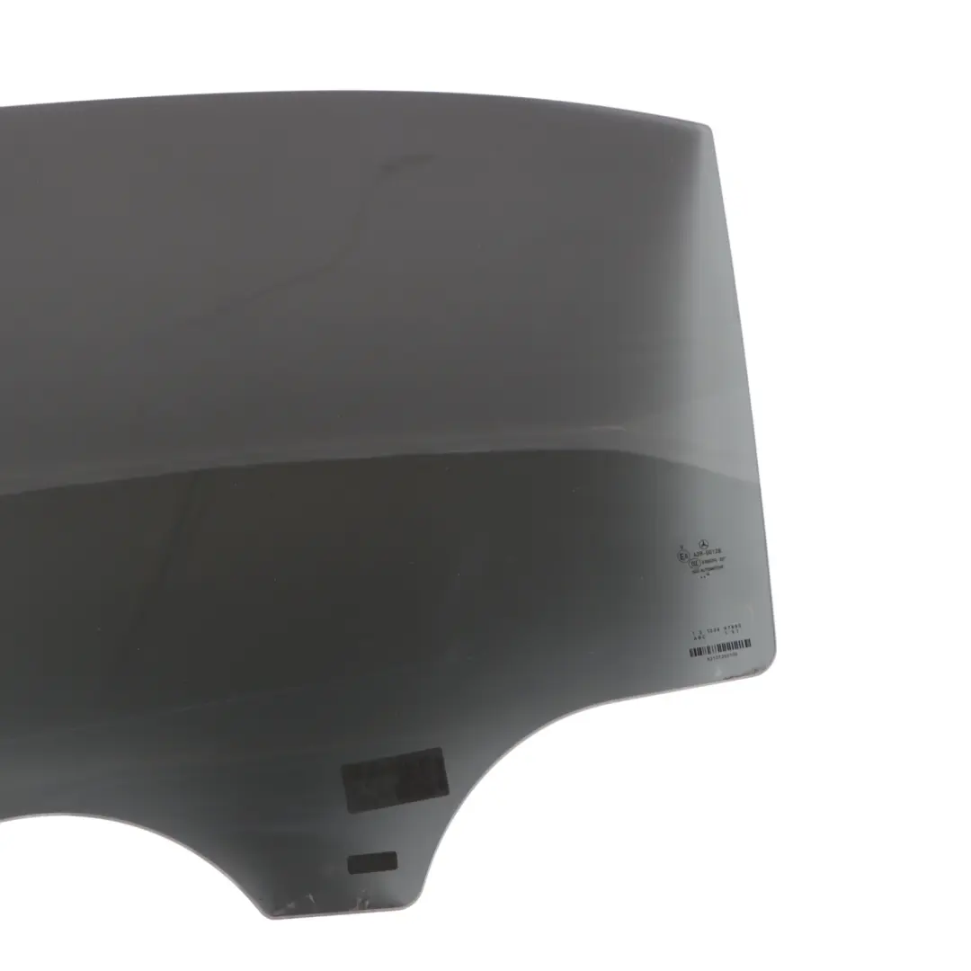 Door Glass Window Left N/S Tinted to Mercedes W213 Rear with Part number A2137350100 Mercedes W213 Rear Door Glass Window Left N/S Tinted - SKU A2137350100 - Part number A2137350100
