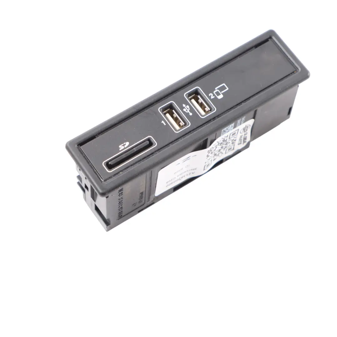 USB SD Card Module Mercedes C205 W213 Multimedia Reader Port Socket to with Part number A2138200400 USB SD Card Module Mercedes C205 W213 Multimedia Reader Port Socket - SKU A2138200400 - Part number A2138200400