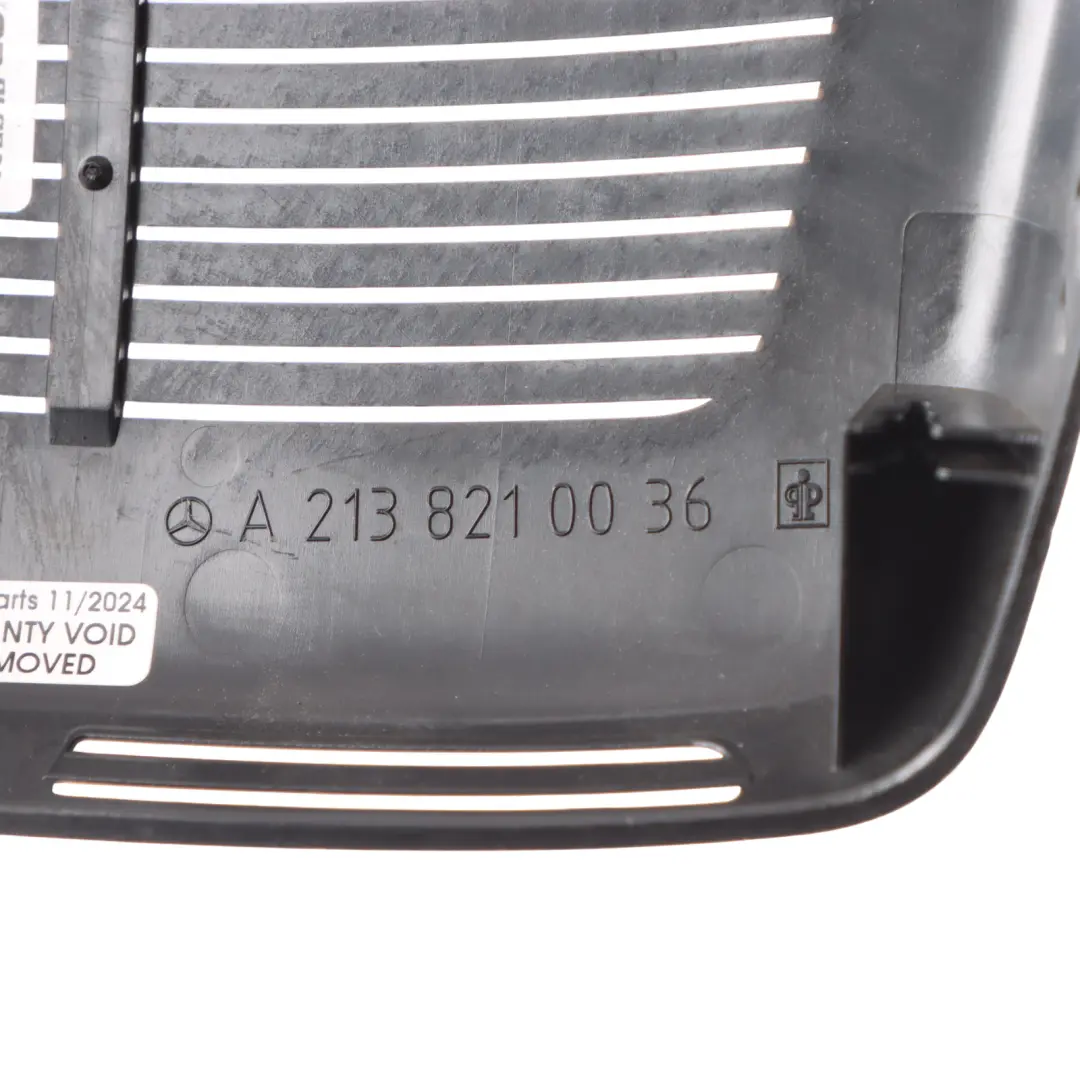 View Mirror Cover Interior Trim Black to Mercedes W205 W213 Rear with Part number A2138210036 Mercedes W205 W213 Rear View Mirror Cover Interior Trim Black - SKU A2138210036-1 - Part number A2138210036