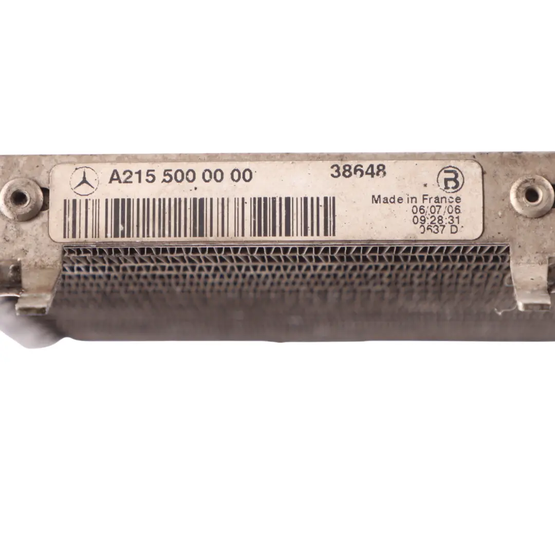 S65 AMG W221 Petrol Engine OM275 Oil Cooler Radiator to Mercedes with Part number A2155000000 Mercedes S65 AMG W221 Petrol Engine OM275 Oil Cooler Radiator - SKU A2155000000 - Part number A2155000000