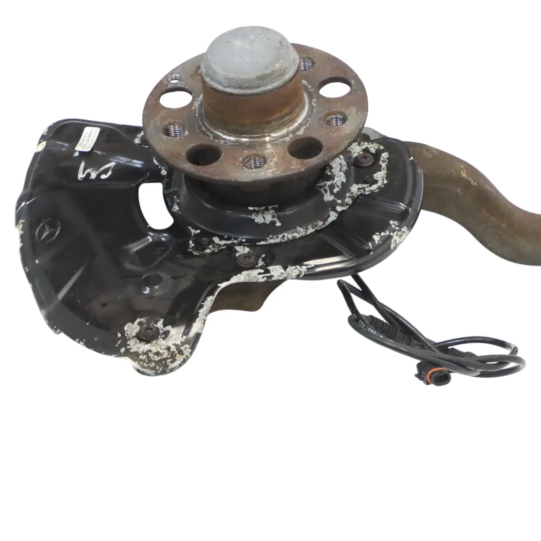 Mercedes W221 portamozzo ruota anteriore destra supporto staffa sospensione - SKU A2213324601-3 - Numero di parte A2213324601