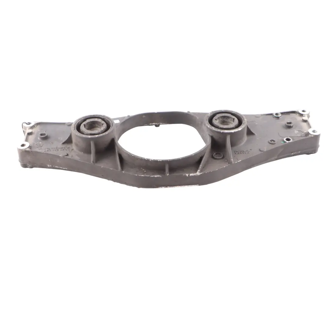 Axle Front Crossmember Mount Carrier to Mercedes W221 M157 Petrol Rear with Part number A2213503408 Mercedes W221 M157 Petrol Rear Axle Front Crossmember Mount Carrier - SKU A2213503408 - Part number A2213503408