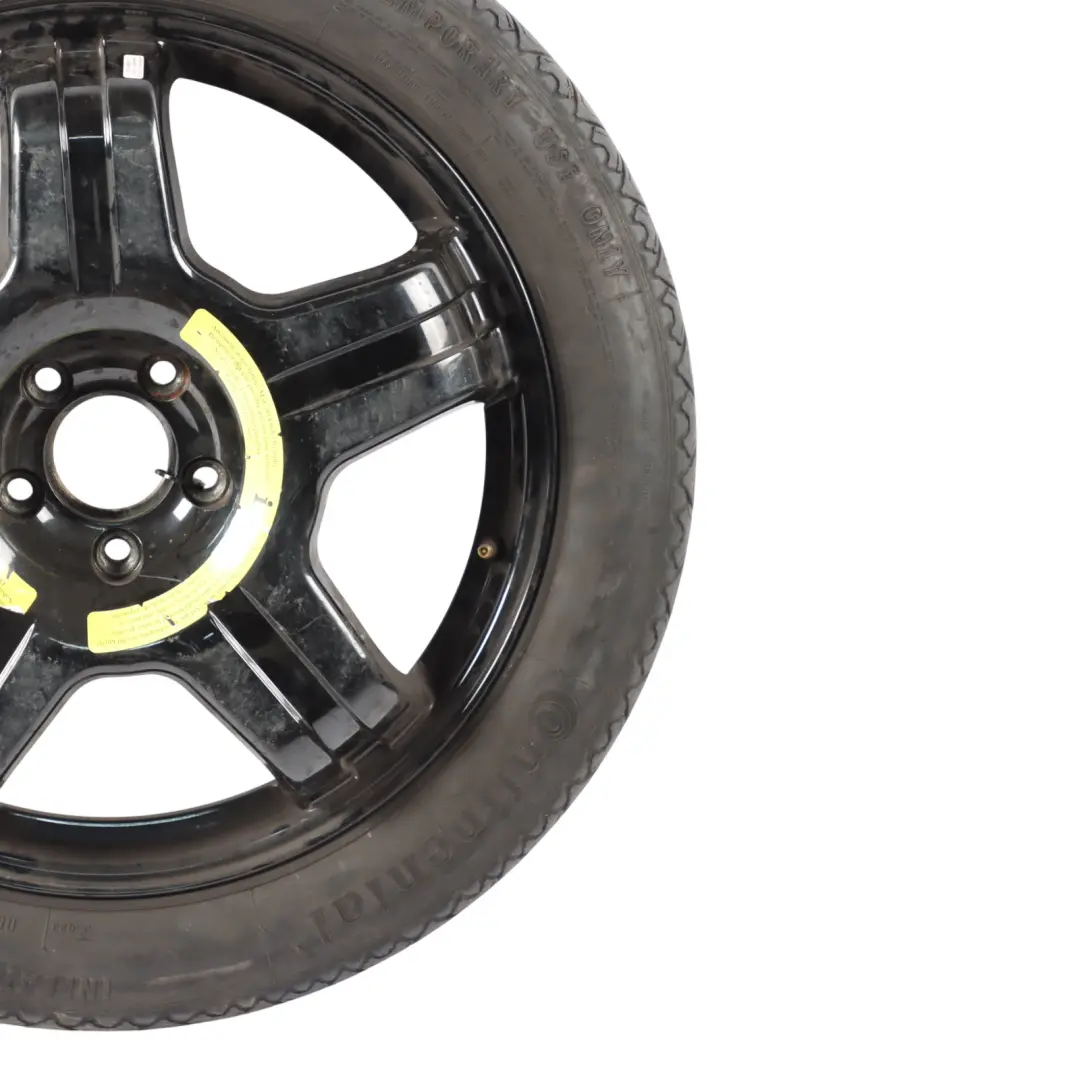 S65 W221 AMG Rueda De Repuesto Neumático Continental 155/70 para Mercedes con número de pieza A2214013002 Mercedes S65 W221 AMG Rueda De Repuesto Neumático Continental 155/70 - SKU A2214013002 - Número de pieza A2214013002