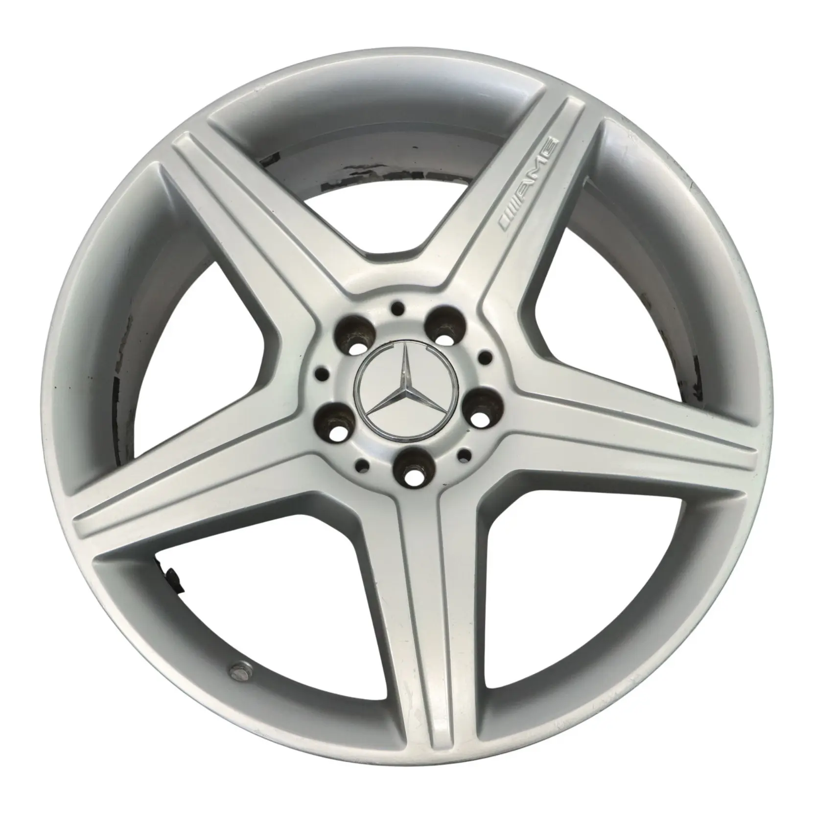 Mercedes W221 AMG Cerchio anteriore lega argento 19" 8.5J ET43 A2214016002