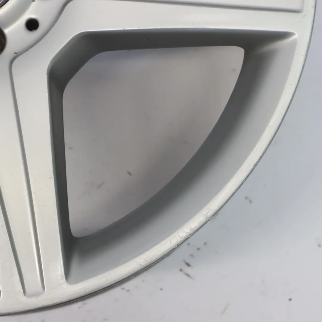 Front Silver Alloy Wheel Rim 19" 8.5J ET43 5-Spoke A2214016002 to Mercedes W221 AMG with Part number A2214016102 Mercedes W221 AMG Front Silver Alloy Wheel Rim 19" 8.5J ET43 5-Spoke A2214016002 - SKU A2214016002-1 - Part number A2214016102