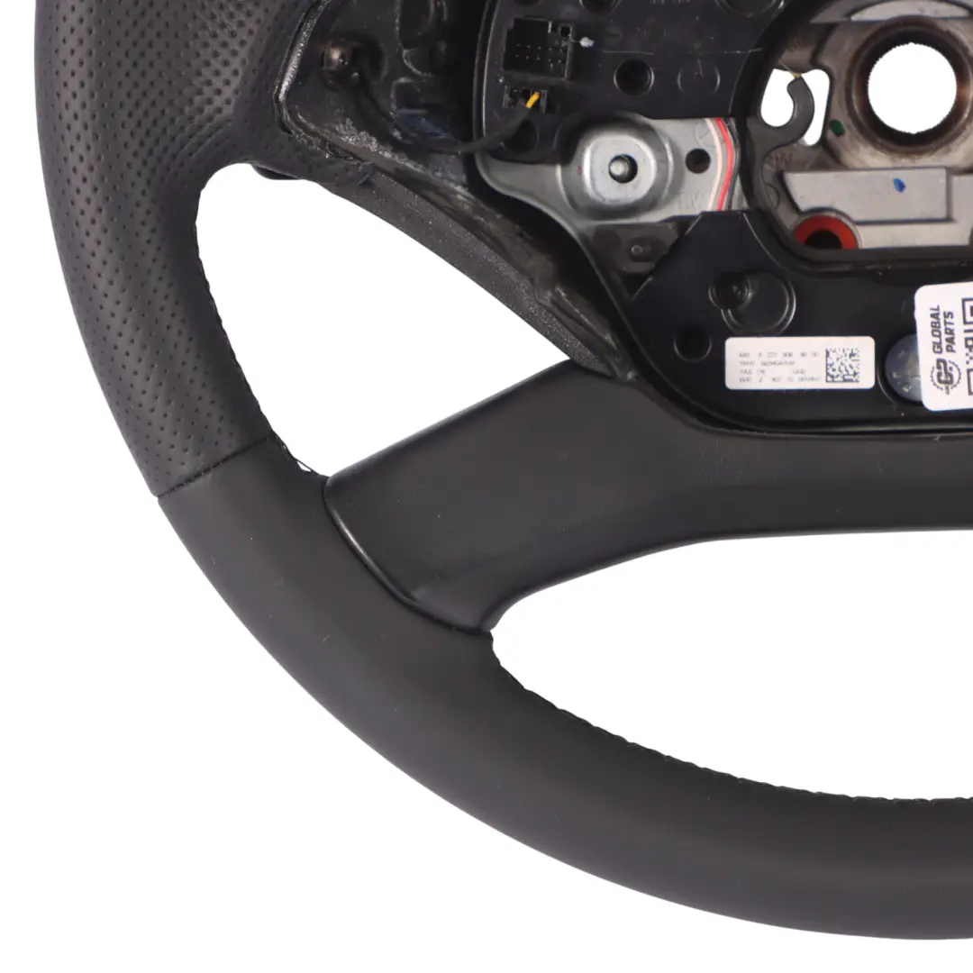 Mercedes W221 NOUVEAU Volant Cuir Noir Palettes Changement Vitesse - SKU A2214608803-1 - Numéro de pièce A2214608803