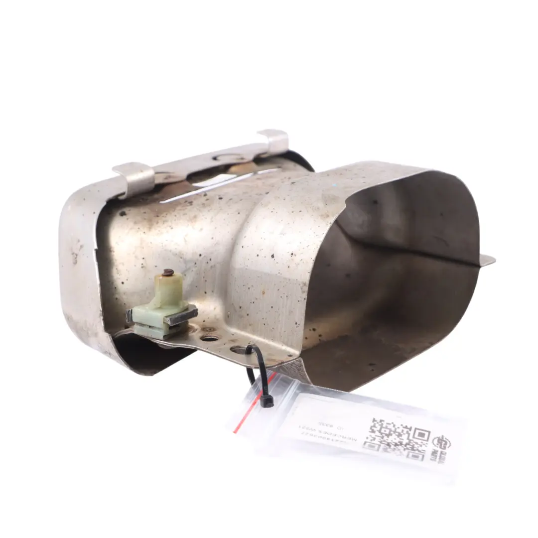 Mercedes W176 W221 Rear Right O/S Exhaust Muffler Pipe Tip Chrome - SKU A2214903627 - Part number A2214903627