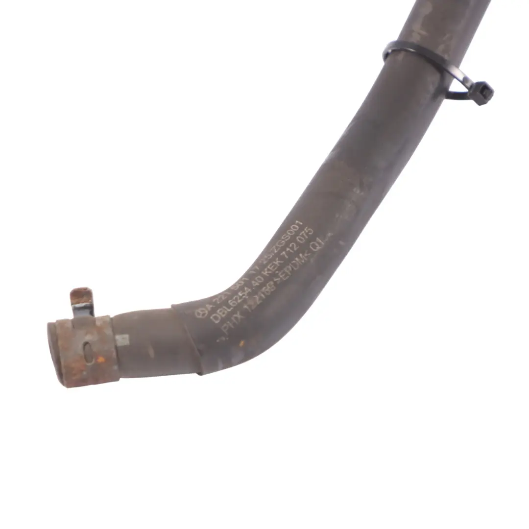 Vent Hose Engine Coolant Valve Tank Bleed Pipe Line to Mercedes W221 with Part number A2215011725 Mercedes W221 Vent Hose Engine Coolant Valve Tank Bleed Pipe Line - SKU A2215011725 - Part number A2215011725
