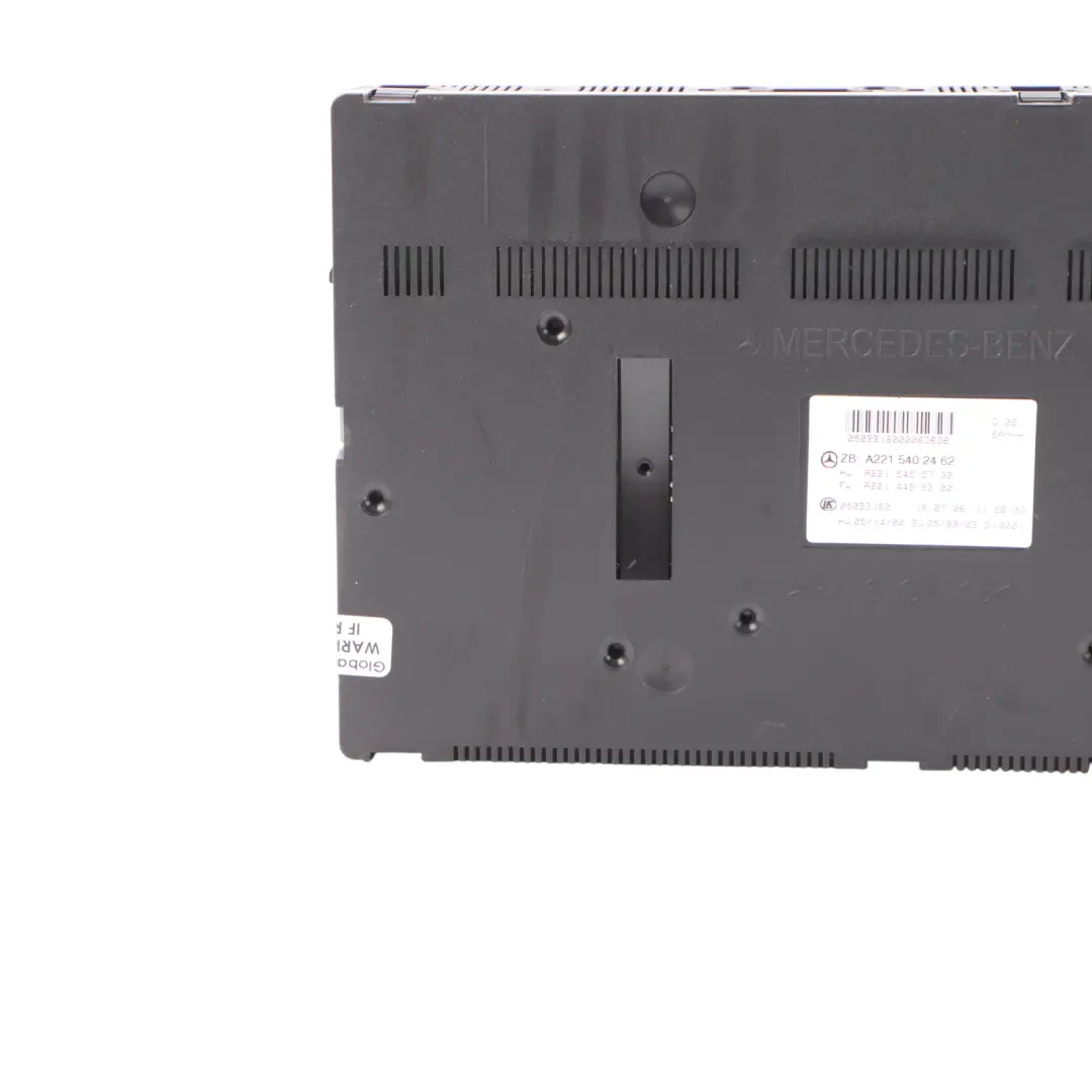 Mercedes W221 SAM Scatola fusibili modulo controllo comfort ECU - SKU A2215402462 - Numero di parte A2215402462