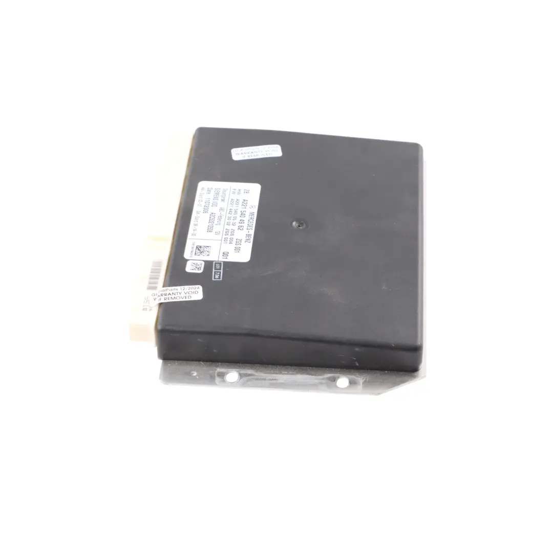 W216 Air Suspension ABC Control Unit Module to Mercedes W221 CL with Part number A2215404962 Mercedes W221 CL W216 Air Suspension ABC Control Unit Module - SKU A2215404962 - Part number A2215404962