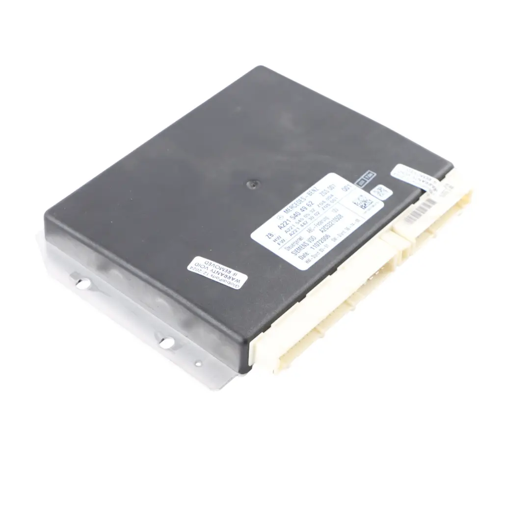 W216 Air Suspension ABC Control Unit Module to Mercedes W221 CL with Part number A2215404962 Mercedes W221 CL W216 Air Suspension ABC Control Unit Module - SKU A2215404962 - Part number A2215404962