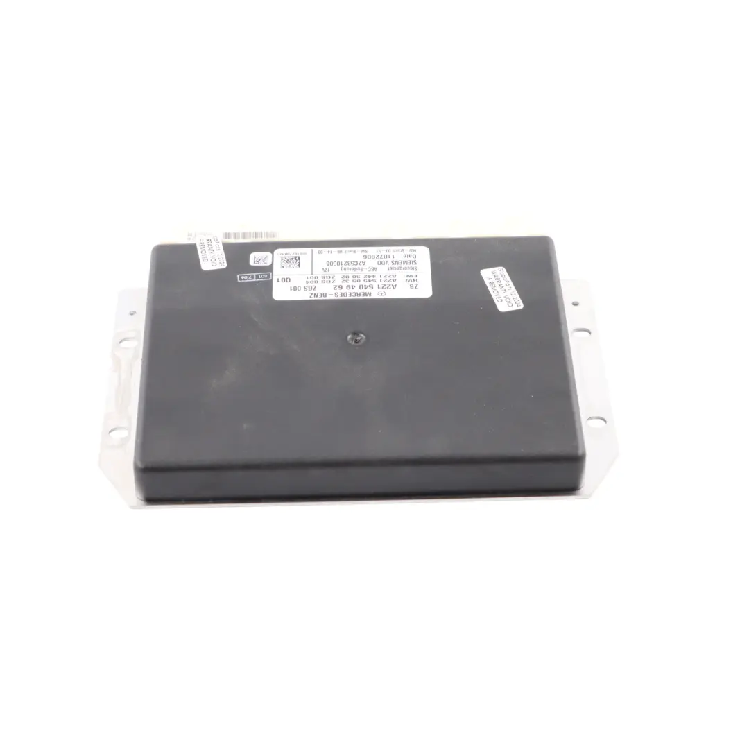 W216 Air Suspension ABC Control Unit Module to Mercedes W221 CL with Part number A2215404962 Mercedes W221 CL W216 Air Suspension ABC Control Unit Module - SKU A2215404962 - Part number A2215404962