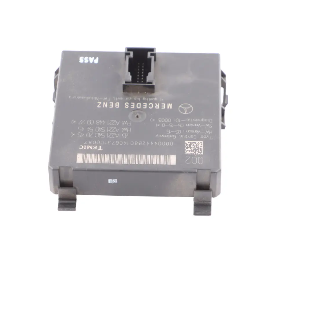 Mercedes W221 Gateway Steuergerät Modul ECU - SKU A2215407045 - Teilenummer A2215407045
