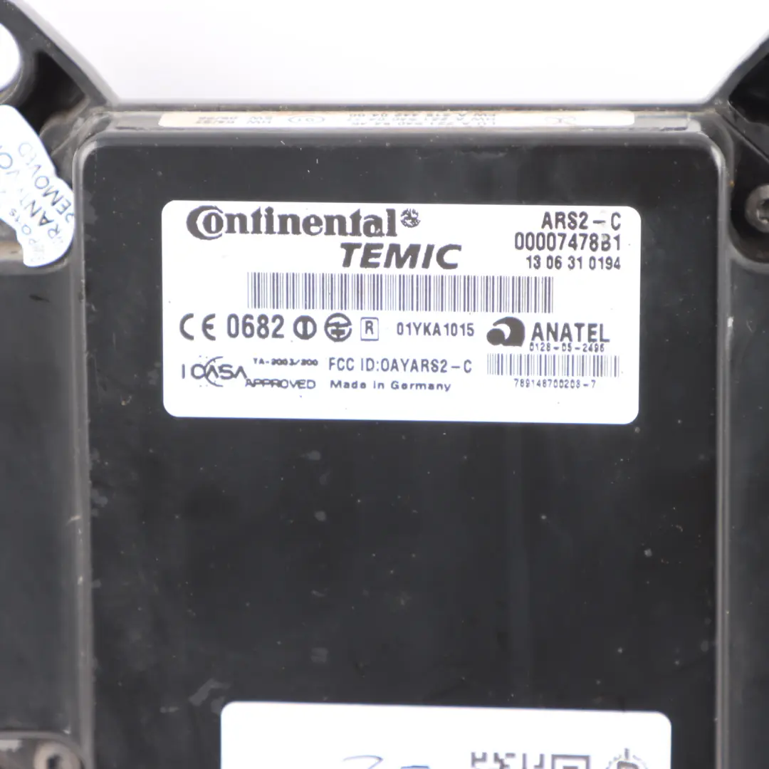 Sensore Radar Distronic Adaptive Cruise Control per Mercedes W221 con numero di parte A2215408445 Mercedes W221 Sensore Radar Distronic Adaptive Cruise Control - SKU A2215408445 - Numero di parte A2215408445