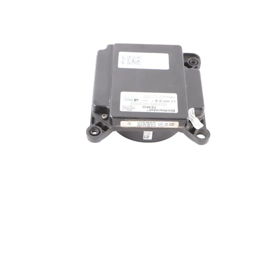 Radar Distronic Adaptiver Geschwindig Regler Sensor für Mercedes W221 mit Teilenummer A2215408445 Mercedes W221 Radar Distronic Adaptiver Geschwindig Regler Sensor - SKU A2215408445 - Teilenummer A2215408445