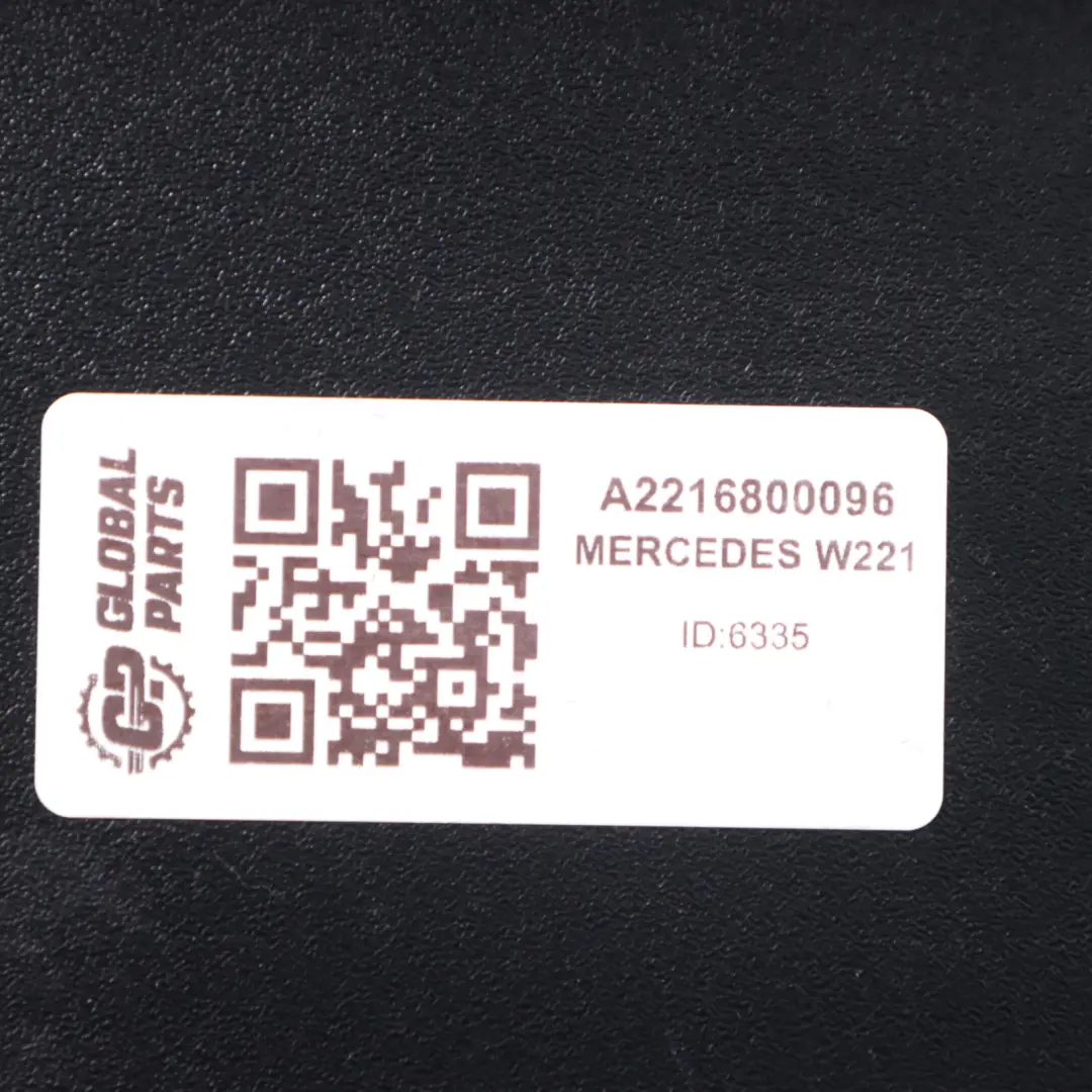 Mercedes W221 Podłokietnik Pokrywa Schowka Konsoli Środkowej - SKU A2216800096 - Numer Części A2216800096
