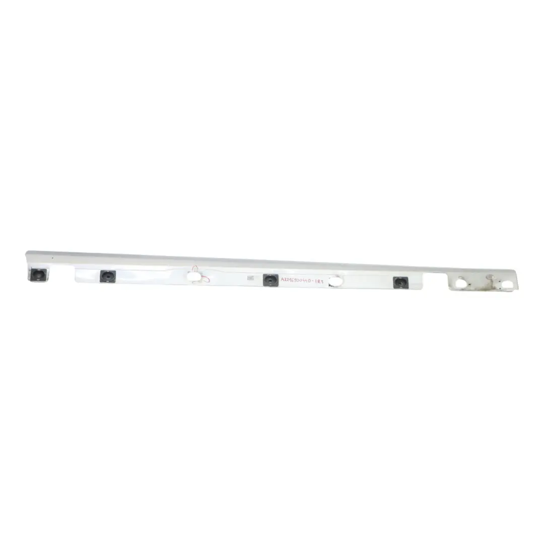 Mercedes W221 Türschweller Seite Abdeckung rechts Panel Iridium Silber - 775 - SKU A2216900440-IRS - Teilenummer A2216900440